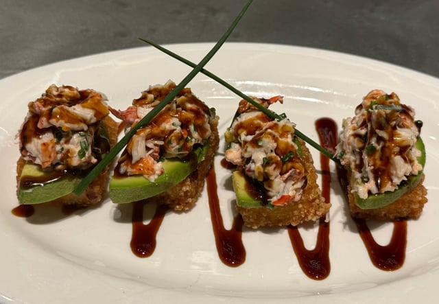 Crispy Rice Lobster Claw