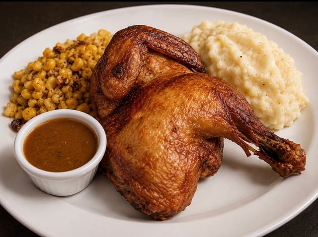 Half Roasted Chicken