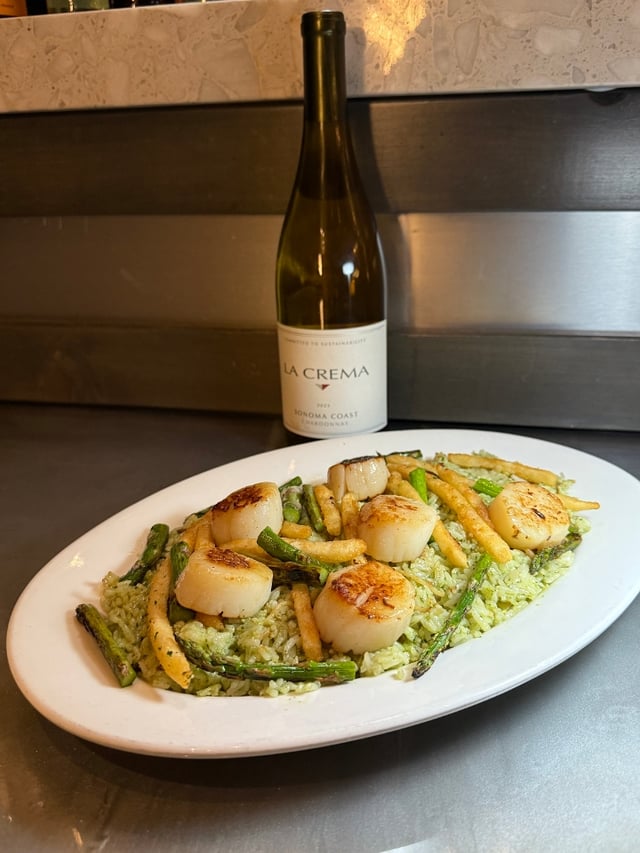 Pan Seared Scallops Mesa Verde