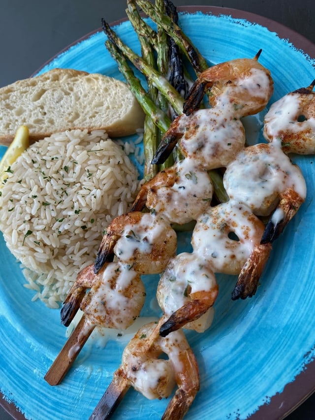 SHRIMP SKEWERS